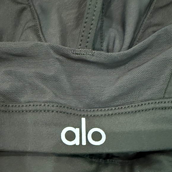 ALO Hunter Green Sports Bra, Size Small - Picture 2 of 5